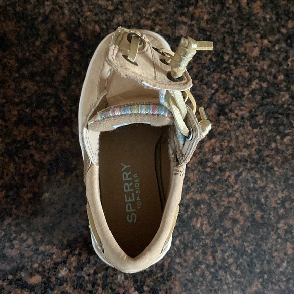 Sperry Top-Sider Ivyfish Jr. toddler girl’s size 6 boat shoes like new - Picture 8 of 9